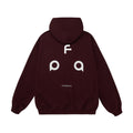 FPA Warm Fleece Pullover Hoodie for Couples - Chinese Street Style Spring/Autumn Casual Set