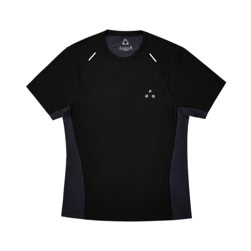 FPA Lyocell Wool Blend Short Sleeve 2026 New Summer Basic Logo Relaxed Fit Crew Neck T-Shirt for Men