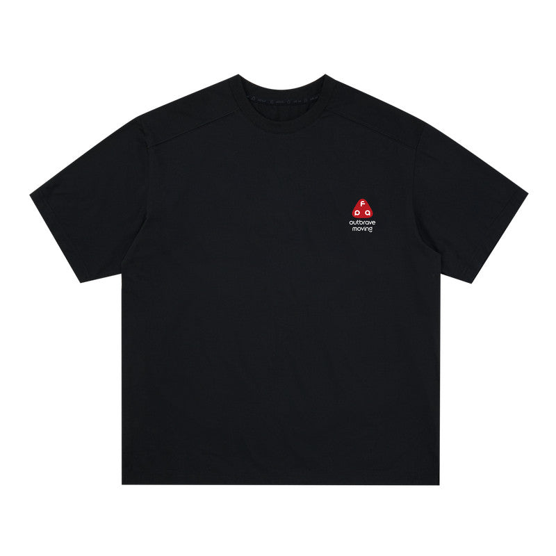 FPA Cooling Ice-Skin Sports Short-Sleeve T-Shirt Basic Logo Loose Round Neck Couple Summer Chinese Streetwear