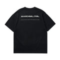 FPA Basic Black Pure Cotton Short-Sleeve T-Shirt, Chinese Streetwear Trend, Loose Summer Crew Neck Half Sleeve for Men
