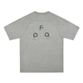 FPA Skin-Friendly Wrinkle-Resistant Cool Touch Sports Short Sleeve T-Shirt for Outdoor Fitness Summer Round Neck Couple Tee