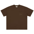 FPA Cool-Touch Quick-Dry Pocket Embroidered Logo Short Sleeve T-Shirt - Chinese Streetwear Loose Round Neck Half Sleeve Tee for Men