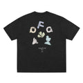 FPA Quick-Dry Breathable Outdoor Sports Contrast Color Short Sleeve Summer Round Neck Printed Casual Couple Mid-Sleeve T-Shirt