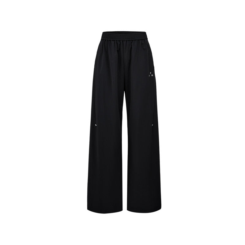 FPA Outdoor Sports Ice-Feel Wool Sun-Protection Fitness Four-Way Stretch Long Pants Summer Hiking Straight-Leg Casual Pants for Men