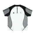 FPA Half-Zip Quick-Dry Short Sleeve T-Shirt for Summer Outdoor Cool-Touch Loose-Fit Unisex Chinese Streetwear Color-Block Tee