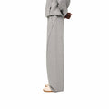 FPA Outdoor Drape-Skin-Friendly Hasu Line Knit Sweatpants Autumn Loose Wide-Leg Versatile Casual Long Pants for Men