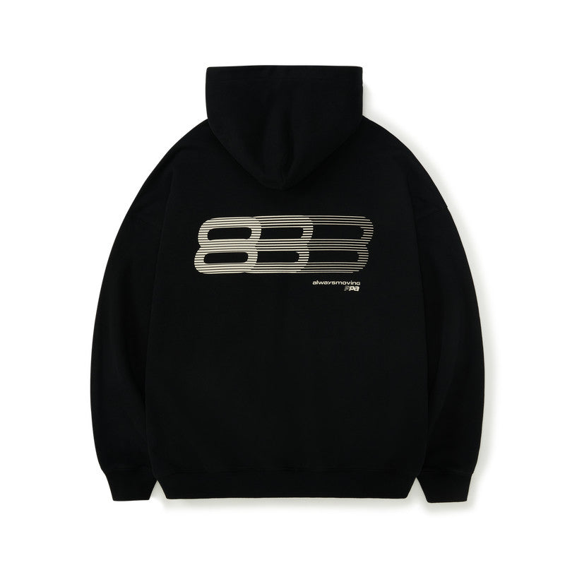FPA Gradient Track Graphic Hoodie - Chinese Streetwear Spring Casual Heavyweight American Style Hooded Sweatshirt for Men