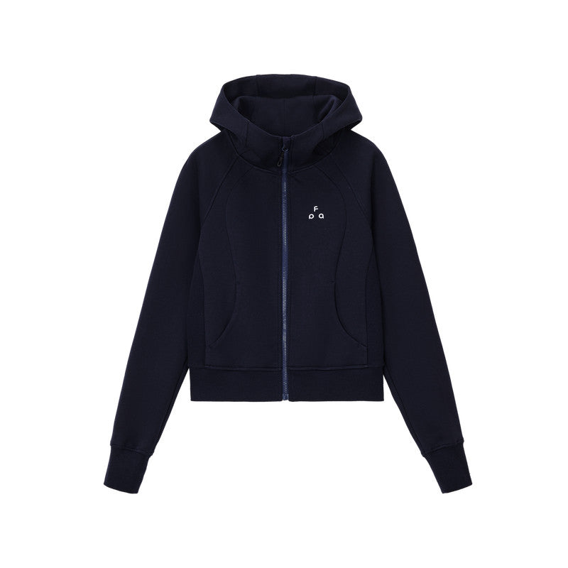 FPA Hooded Zip-Up Sweatshirt 2026 New Spring/Autumn Casual Open-Front Hoodie for Women