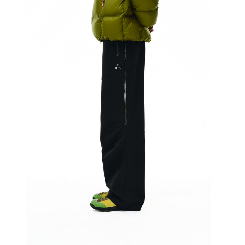 FPA Outdoor Color-Block Zip Detail Trousers 2026 New Loose Straight-Leg Couple Casual Pants for Men