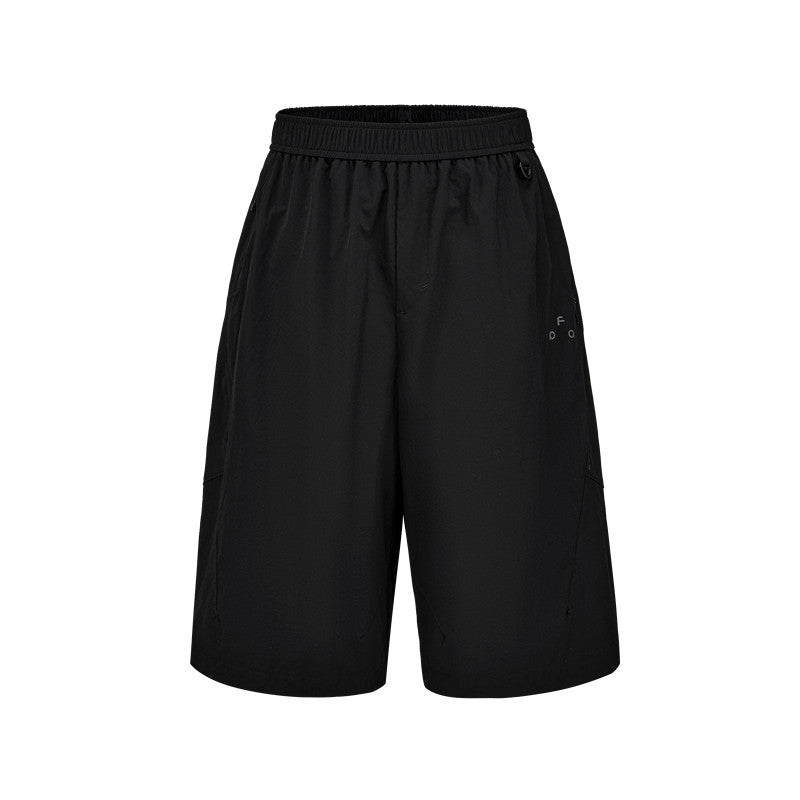 FPA Outdoor Mamba S7 Soft Shell Four-Way Stretch Quick-Dry Shorts, Sports Water-Repellent Hiking 7/8-Length Pants for Men
