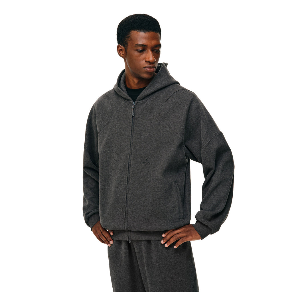 FPA Double-Sided Cotton Yarn Antibacterial Warm Hoodie - Autumn Casual Couple Set Cardigan Zip Hoodie for Men