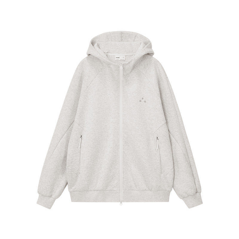 FPA Air Cotton Yarn Lyocell Hoodie – Chinese Streetwear Spring Loose-Fit Unisex Casual Basic Hooded Sweatshirt for Men