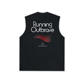 FPA Sorona Quick-Dry Antimicrobial UPF50+ Sports Tank Top, National Trend Style, Crew Neck, Summer Sleeveless T-Shirt for Couples