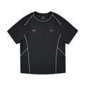 FPA Cationic Quick-Dry Antibacterial Sports Short Sleeve T-Shirt with Hasso Line, Minimalist Design Outdoor Summer Crew Neck Tee for Men