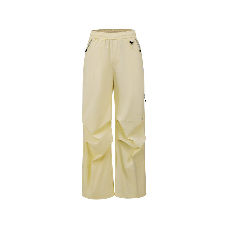 FPA Outdoor Ice Silk Cool-Touch Water-Repellent Pants 2026 New Chinese Trend Casual Couple Straight-Leg Hiking Trousers