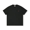 FPA Cool-Touch Ice-Skin Long-Staple Cotton Short-Sleeve T-Shirt | Chinese Streetwear Summer Crewneck Oversized Couple Tee in Black