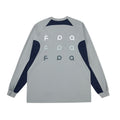 FPA Hydrogen Plain Mercerized Outdoor Sports Long Sleeve T-Shirt – Autumn Color-Block Crew Neck Retro National-Chic Top