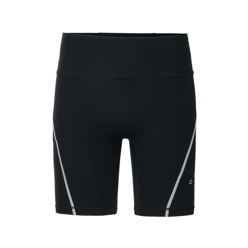 FPA Women's Outdoor Running Fitness Yoga Compression Shorts with Logo Seam Lines - Form-Fitting Base Layer Shorts