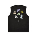 FPA Quick-Dry Breathable Outdoor Sports Contrast Color Vest - Summer Couple Round Neck Casual Printed Sleeveless T-Shirt