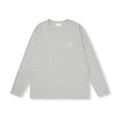 FPA Ice-Feel Quick-Dry Printed Lightweight Long-Sleeve T-Shirt – Spring/Summer Chinese Streetwear Trend, Loose-Fit Couple Style in Gray