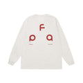 FPA Sorona UPF50+ Sun Protection Long Sleeve T-Shirt - Fall Brand Basic Logo Heavyweight Relaxed Couple Tee