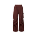 FPA Outdoor Soft Shell Waterproof Anti-Static Drape Four-Season Trousers, Chinese Trend Sports Loose Casual Black Paratrooper Pants