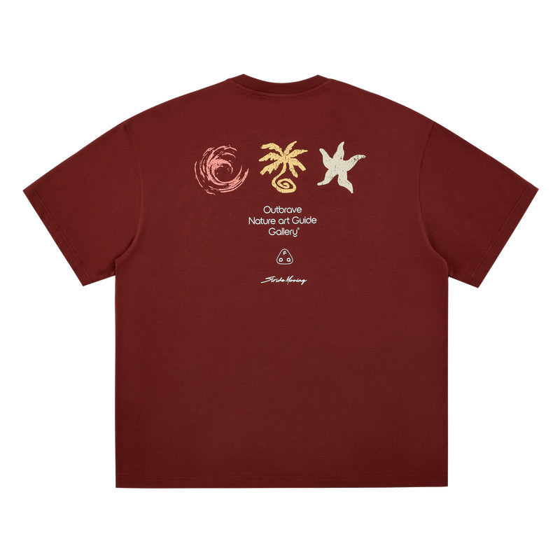 FPA Summer Paradise Elements Casual COOLMAX Short Sleeve T-Shirt – Summer Outdoor Cool-Touch Breathable Couple's Sports Tee