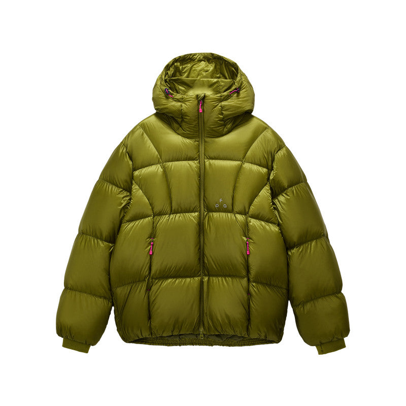 FPA 800FP 95% White Duck Down Aurora Water-Repellent Hooded Down Jacket – Winter Couple's Premium Style