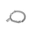 FPA (VENGETICE) Glossy Tag Pendant Chain Bracelet Hip-Hop Streetwear for Men
