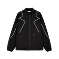 FPA Four-Way Stretch Cool-Touch Water-Repellent Stand Collar Jacket – Spring Lightweight Color-Block Couple Casual Outerwear