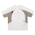 FPA 7A Antibacterial Quick-Dry Contrast Stitch Short Sleeve Outdoor Sports Cool Summer Round Neck Couple T-Shirt for Men