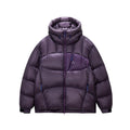 FPA 800FP 95% White Duck Down Contrast Pocket Hooded Down Jacket Winter Sports Couple Style Down Coat