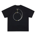 FPA Reflective Polka Dot Spiral Logo Running Sports COOLMAX Short Sleeve Summer Outdoor Couple T-Shirt for Men