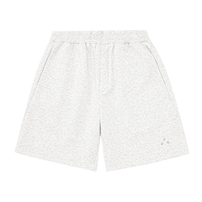 FPA Double-Faced Air Layer Anti-Pilling Cool-Touch Special Yarn Logo Shorts Summer Chinese Street Style Straight-Leg 5-Pocket Shorts