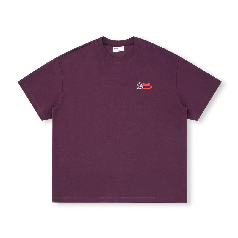 FPA Colorful Logo Short Sleeve T-Shirt - Summer American Streetwear Unisex Loose Heavyweight Crew Neck Tee for Men