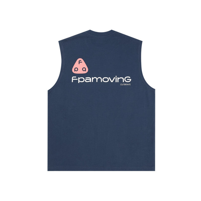 FPA Quick-Dry 7A Antibacterial Sleeveless Vest - Chinese Streetwear Trendy Sports Basketball Fitness Crew Neck Summer Tank Top