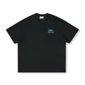 FPA Quick-Dry 7A Antibacterial Cool-Touch Athletic Short Sleeve T-Shirt, Chinese Streetwear American Style Loose Heavyweight Summer Mid-Sleeve Tee for Men