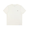 FPA Small Triangle Logo COOLMAX Short Sleeve Summer Casual Premium Basic Logo Couple Round Neck T-Shirt