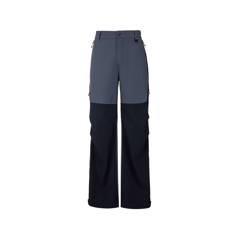FPA Outdoor Color-Block Slim Straight Leg Quick-Dry Hiking Pants for Men