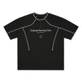 FPA Cool-Touch Antimicrobial Half-Zip Sports Short Sleeve T-Shirt for Summer Outdoor Casual, Chinese Streetwear Style American Unisex Tee