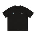 FPA Cool-Touch Ice-Skin Athletic Short Sleeve T-Shirt, Chinese Streetwear Trendy Crew Neck Unisex Loose Fit Summer Tee
