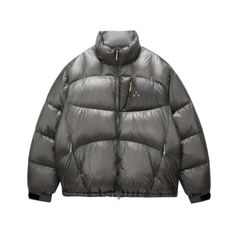 FPA 800FP 95% White Duck Down Contrast Pocket Stand Collar Down Jacket Winter Warm Couple Style