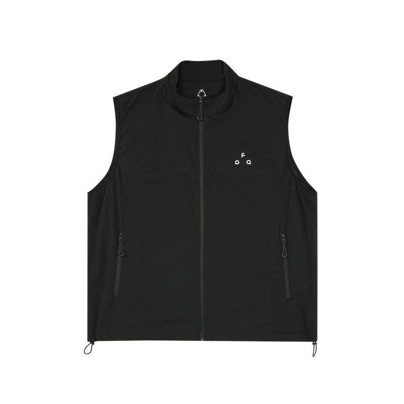 FPA Three-Proof High Moisture Permeability Lightweight Hasso Vest Sleeveless Jacket Summer Zipper Sport Chinese Style Men's White