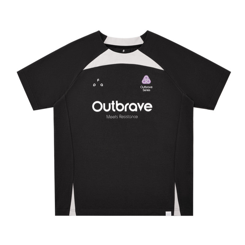 FPA COOLMAX Football Soccer T-Shirt for Men and Women - Summer Color-Block Quick-Dry Short Sleeve