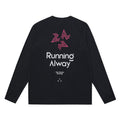 FPA7A Antibacterial Moisture-Wicking Long Sleeve Spring Outdoor Sports Running Fitness Casual Crew Neck Couple T-Shirt for Men