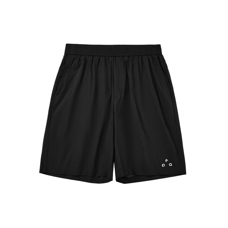 FPA Ultra-Lightweight Sun-Protection Instant Cooling Water-Repellent Reflective Logo Basic 5-Inch Shorts Summer Casual Sports Shorts