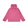 FPA Double-Zip Hooded Structured Shell Jacket – Chinese Streetwear Outdoor Windbreaker for Couples