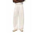 FPA Men's Antimicrobial Tencel Linen Relaxed Curved Casual Pants – Fall Basic Loose-Fit Trousers