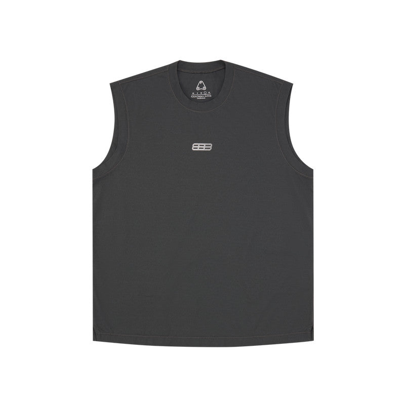 FPA Cooling Antibacterial UPF50+ Sports Vest - Chinese Streetwear Summer Loose Round Neck Sleeveless T-Shirt for Men