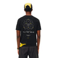 FPA Coolmax Reflective Geometric Line Athletic Short Sleeve T-Shirt – Summer Crew Neck, Fitted, Cool & Quick-Dry
